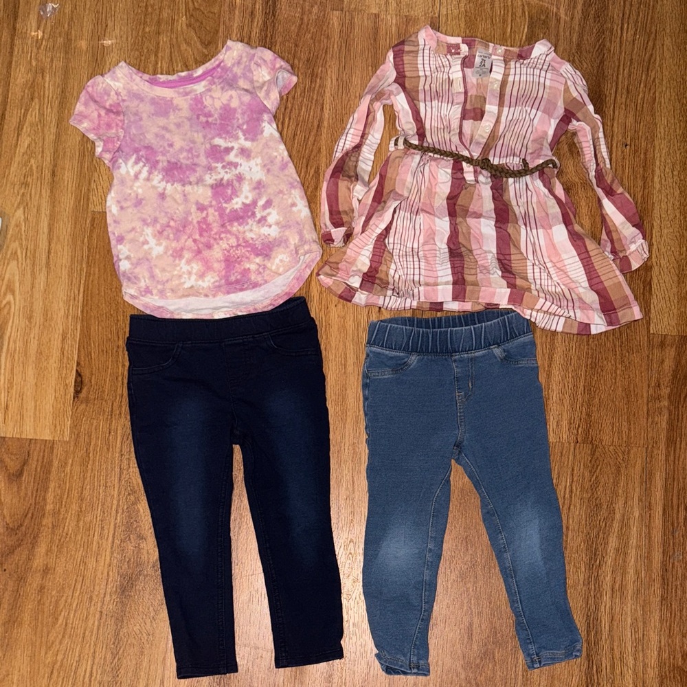Cat & Jack Blue Elastic Waistband Pants